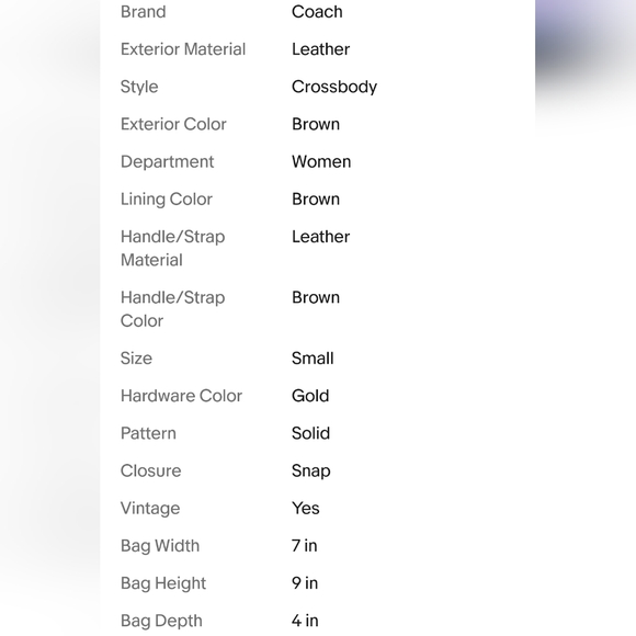 VINTAGE Leather COACH 4156 SOHO Belted Pouch Bag Purse - Picture 9 of 11